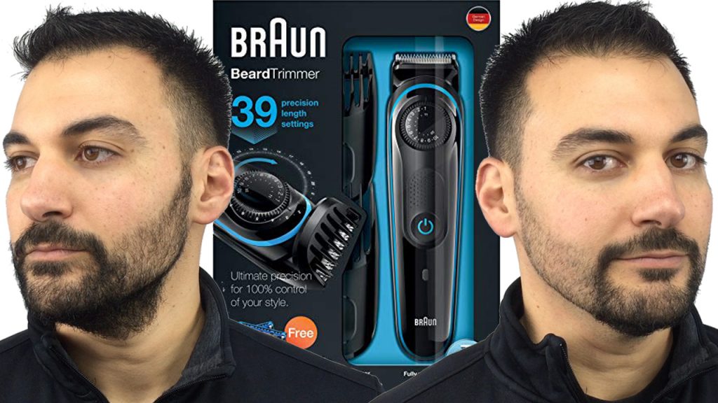 braun hair clipper and beard trimmer