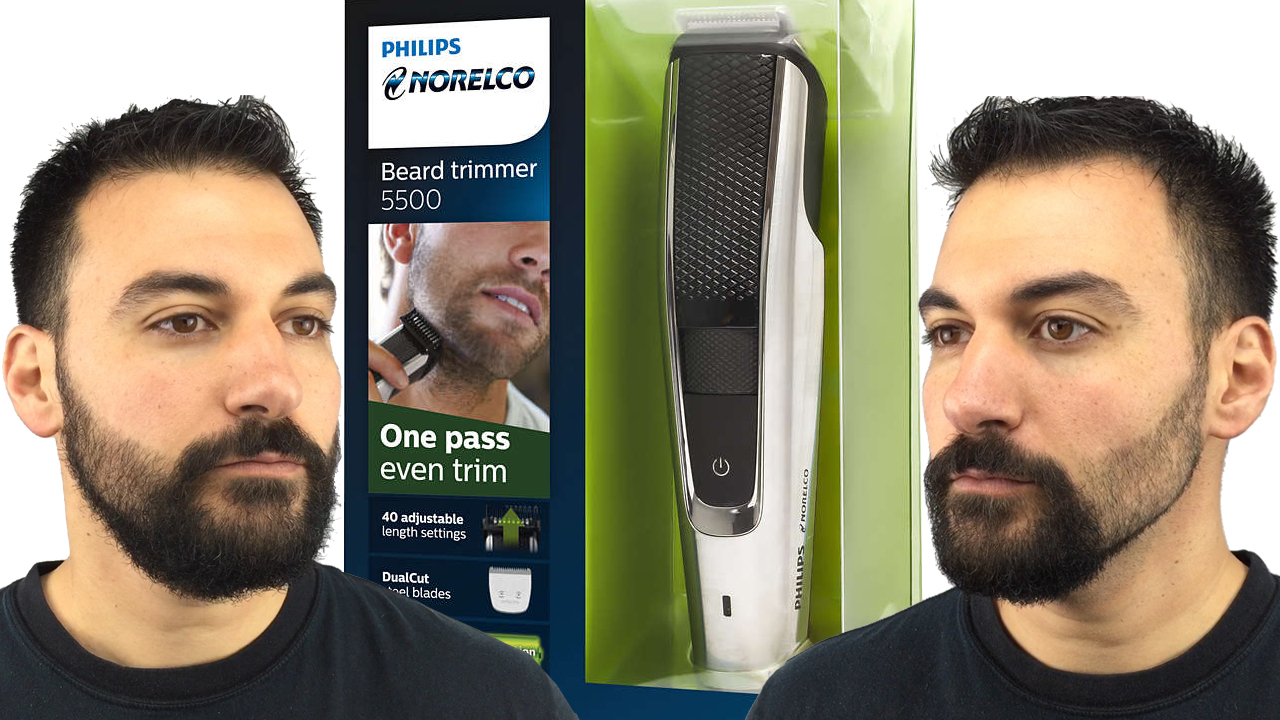 philips norelco beardtrimmer 7300 men's hair clipper